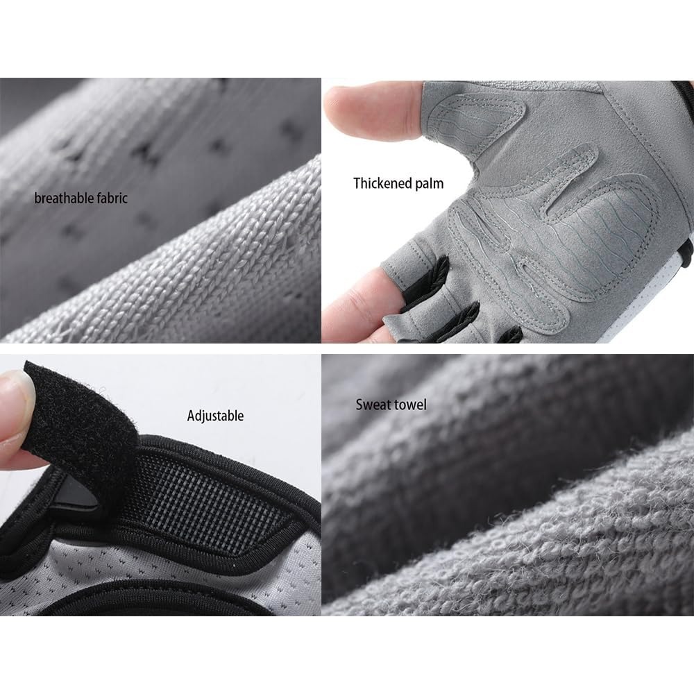Workout Glove Gym - Женские перчатки для тренировок без пальцев,