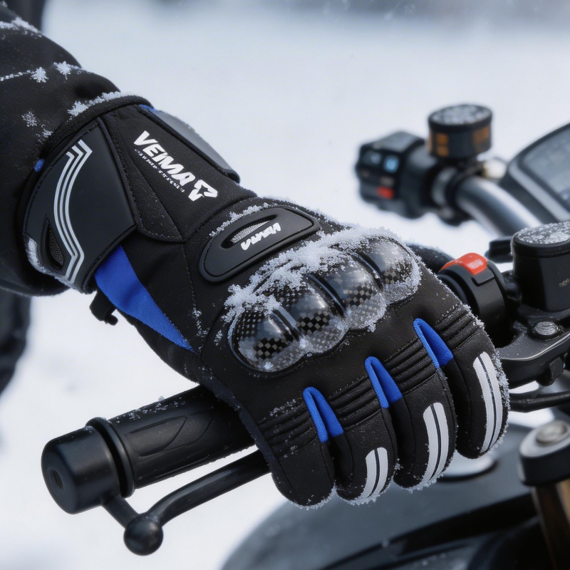 Ski Glove Waterproof - Зимние водонепроницаемые теплые мотоциклетные перчатки для