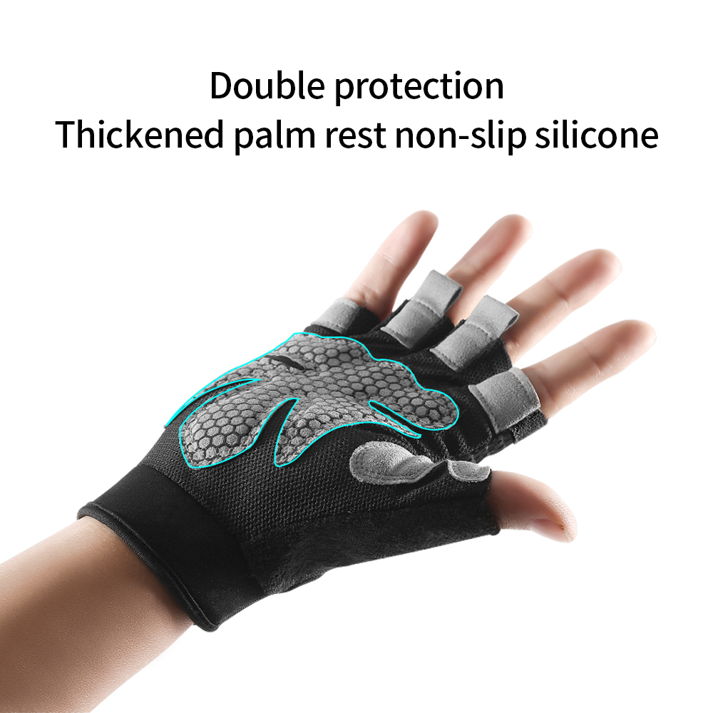 Workout Glove Gym - Перчатки с половиной пальца для тренажерного