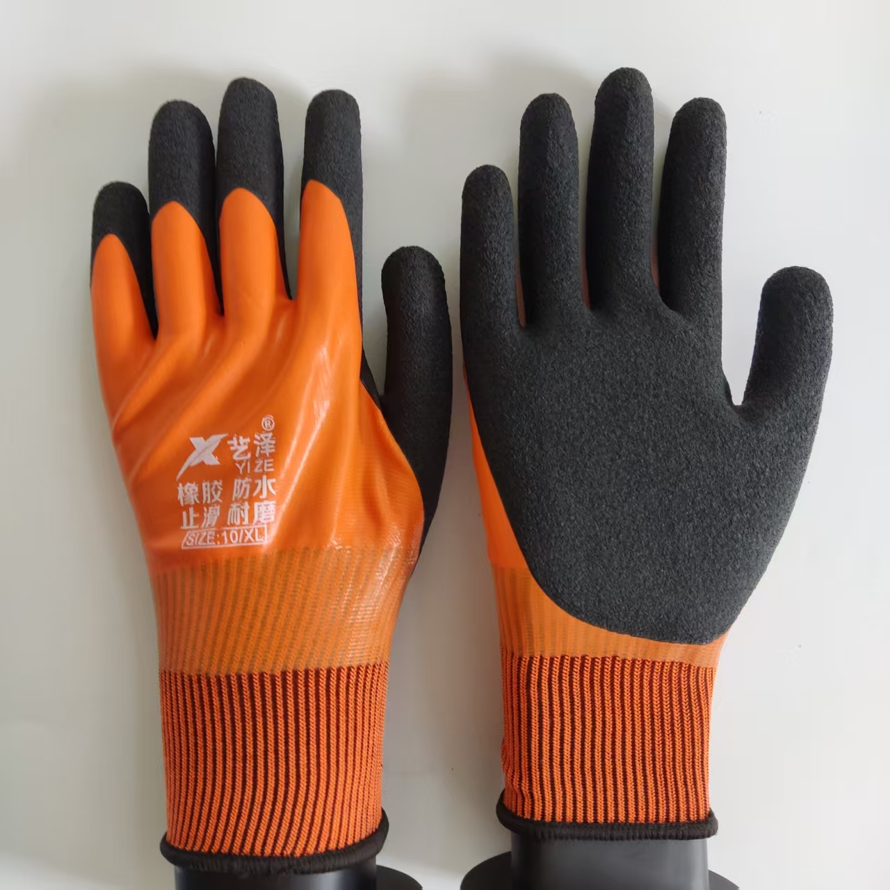 Gardening Glove Waterproof - 1 пара рабочих перчаток, водонепроницаемые, резиновые,