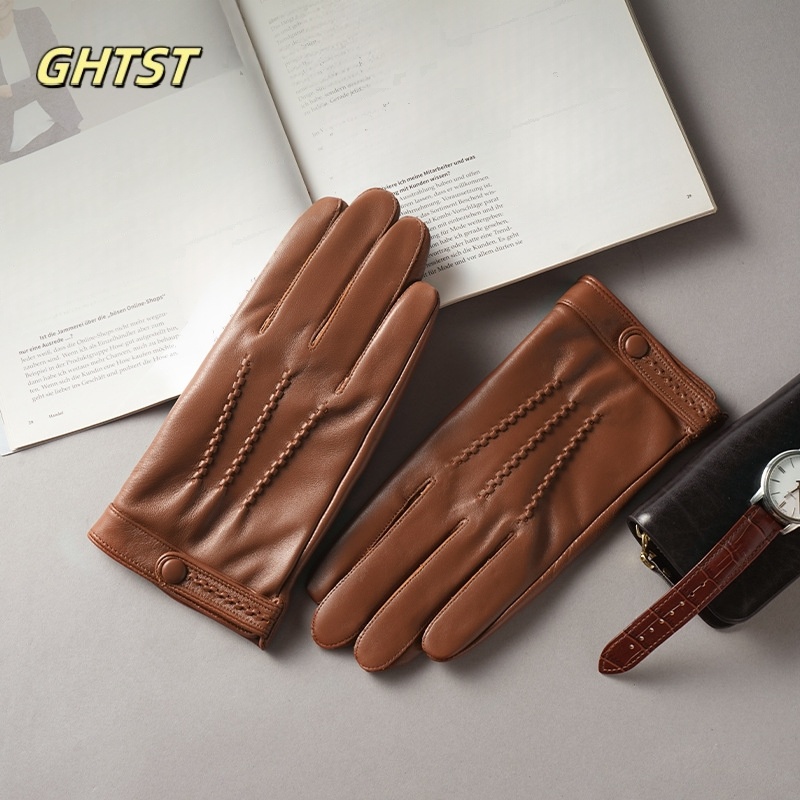 Leather Driving Glove - Новинка 2025 года, мужские зимние перчатки