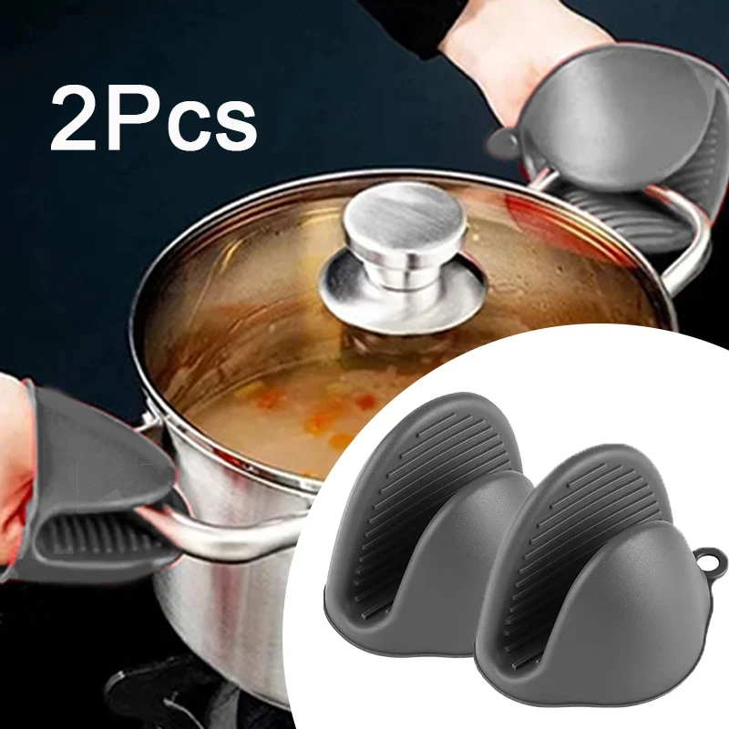 Oven Mitt Silicone - 2 шт., мини-перчатки для духовки, силиконовые