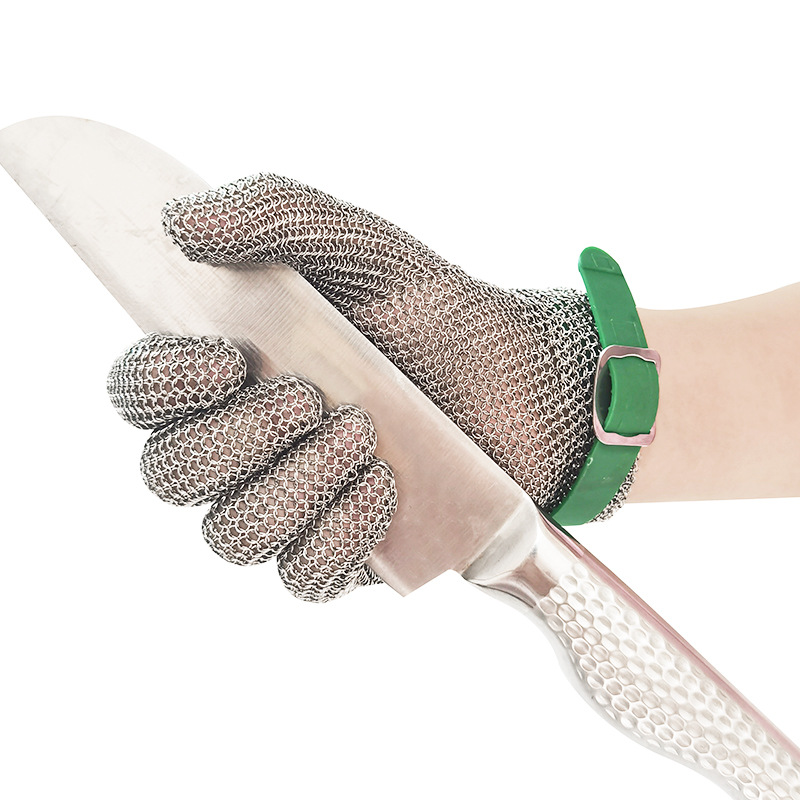 Cut Resistant Glove - 1 шт., перчатки из нержавеющей стали,