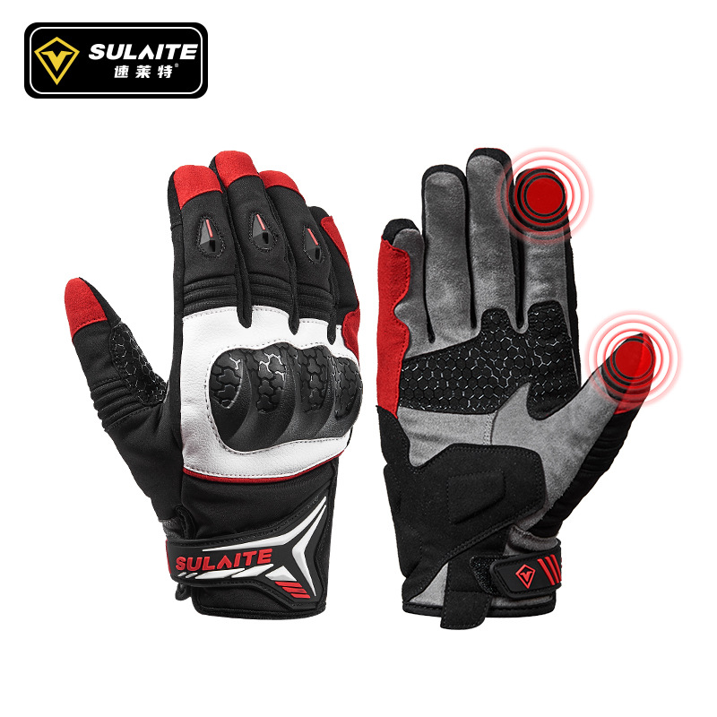 Motorcycle Glove Knuckle - Мотоциклетные перчатки SULAITE для мужчин и