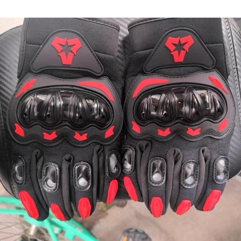 Motorcycle Glove Knuckle - Сенсорное полнопальцевое мотоциклетное гоночное оборудование, перчатки