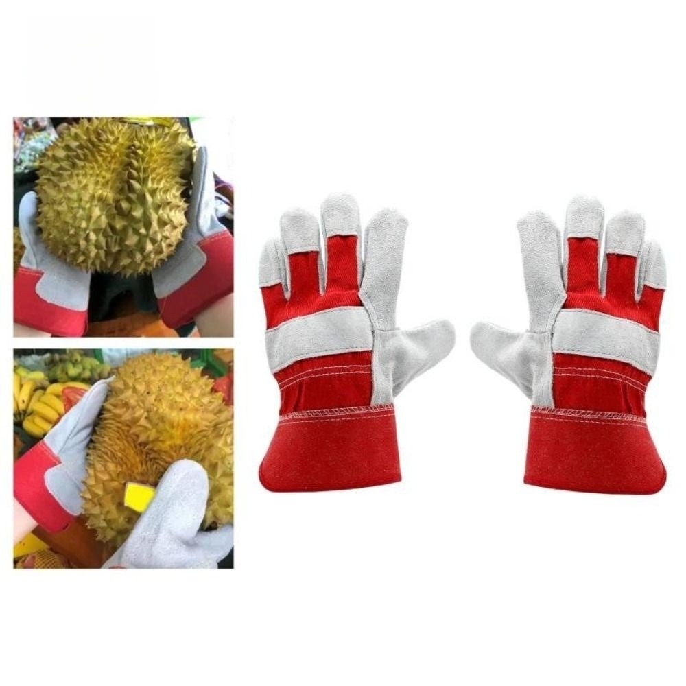 Cut Resistant Glove - Перчатки для садоводства из воловьей кожи,