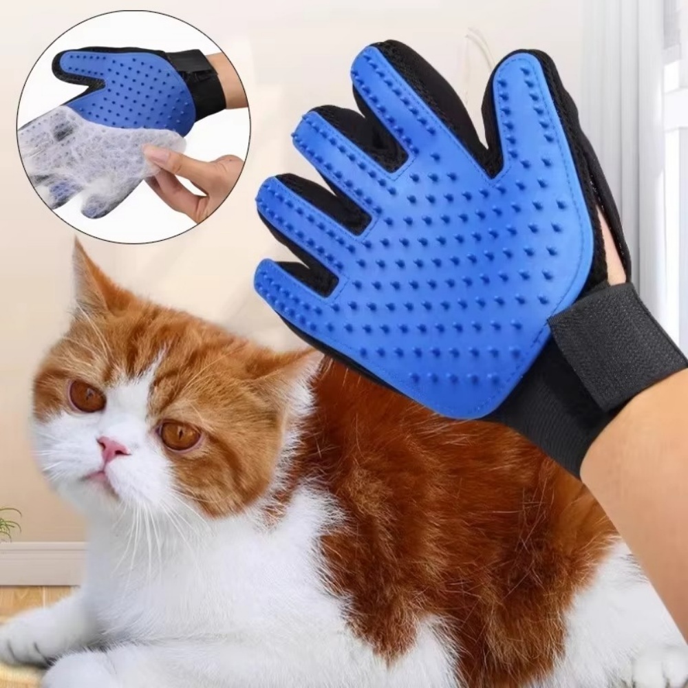 Rubber Glove Cleaning - Перчатки для ухода за домашними животными,