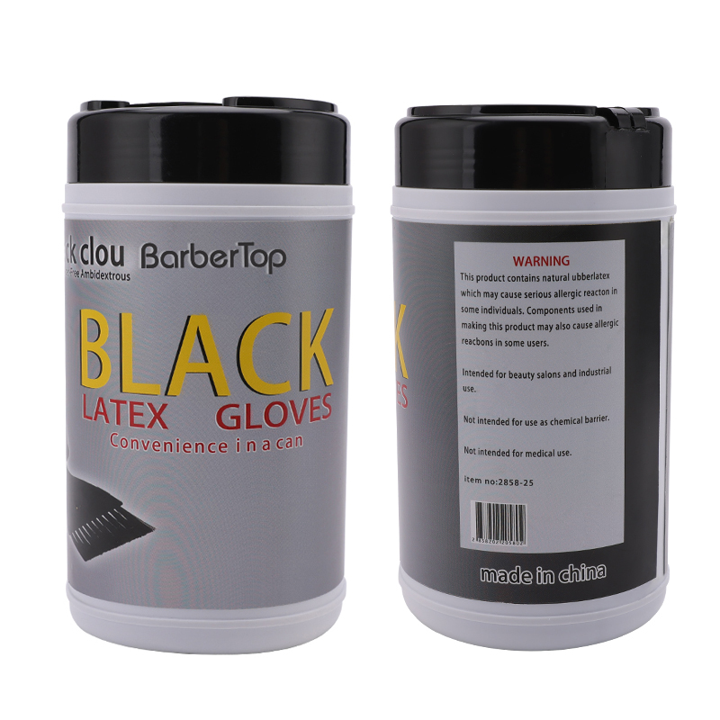 Latex Disposable Glove - 50 шт., одноразовые латексные перчатки для