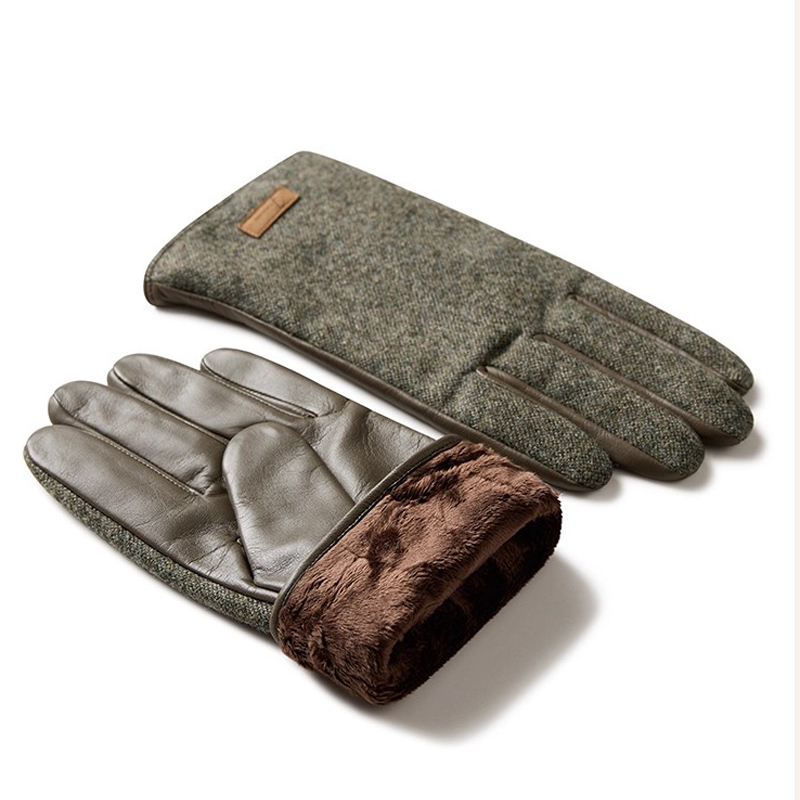 Мужские зимние перчатки с сенс – обзор и цена Wool Glove Lined