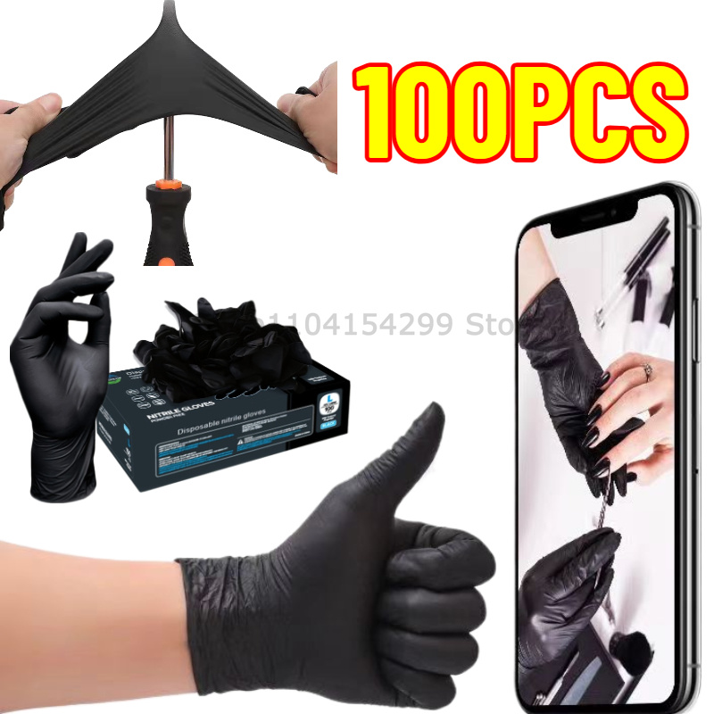 Одноразовые нитриловые водонеп – обзор и цена Nitrile Mechanic Glove