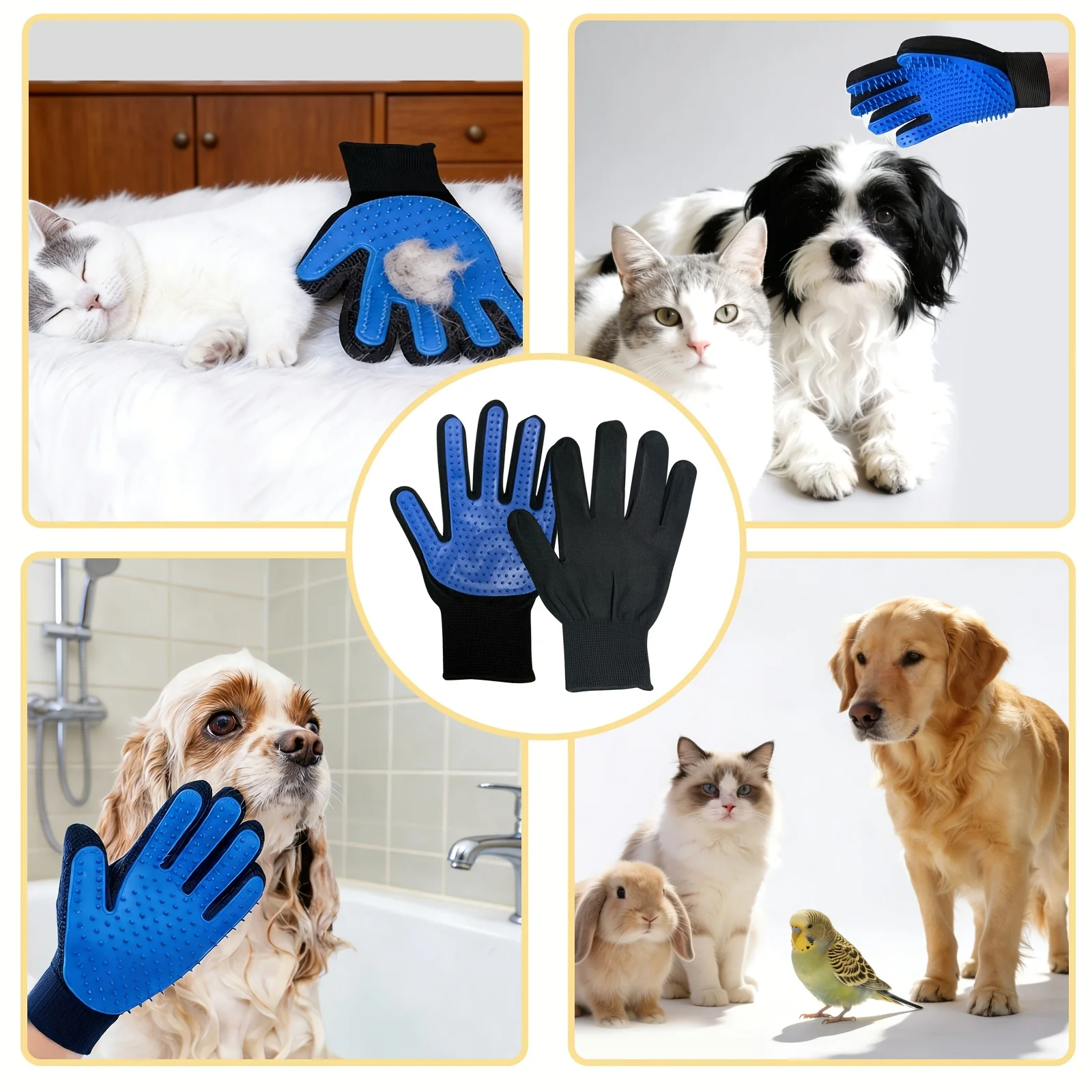 Перчатки для ухода за кошками: – обзор и цена Rubber Glove Cleaning