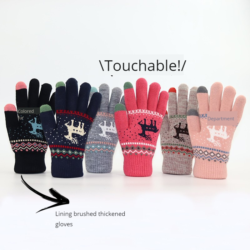 Осенне-зимние утепленные женск – обзор и цена Wool Glove Lined