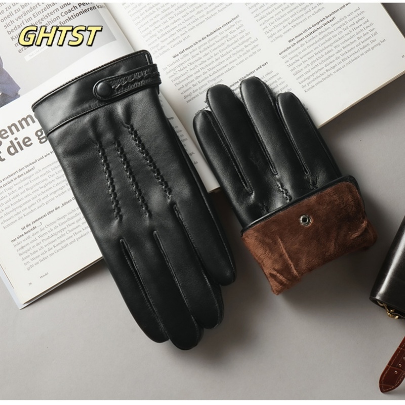 Новинка 2025 года, мужские зим – обзор и цена Leather Driving Glove