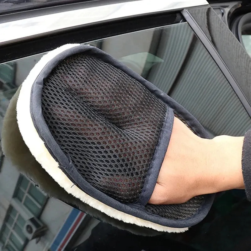 Перчатки для мойки автомобилей – обзор и цена Wool Glove Lined
