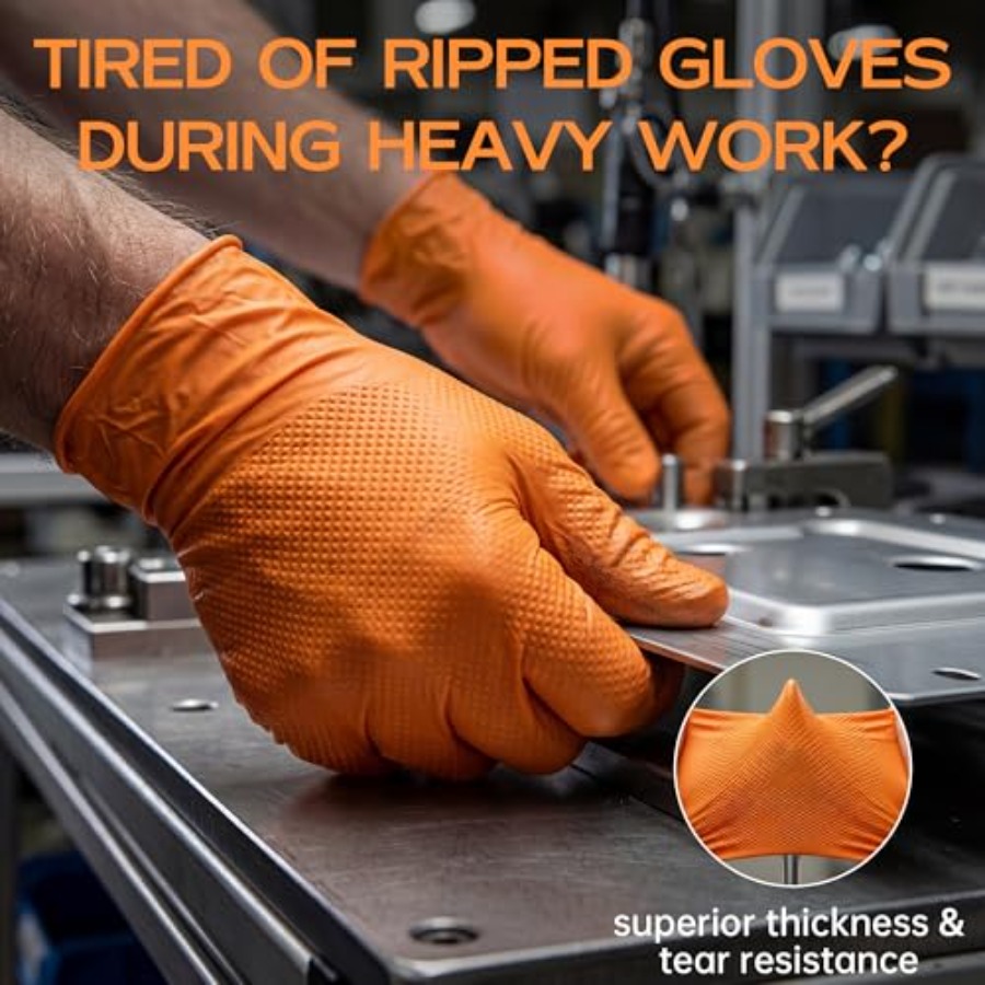 Прочные нитриловые перчатки ор – обзор и цена Nitrile Mechanic Glove