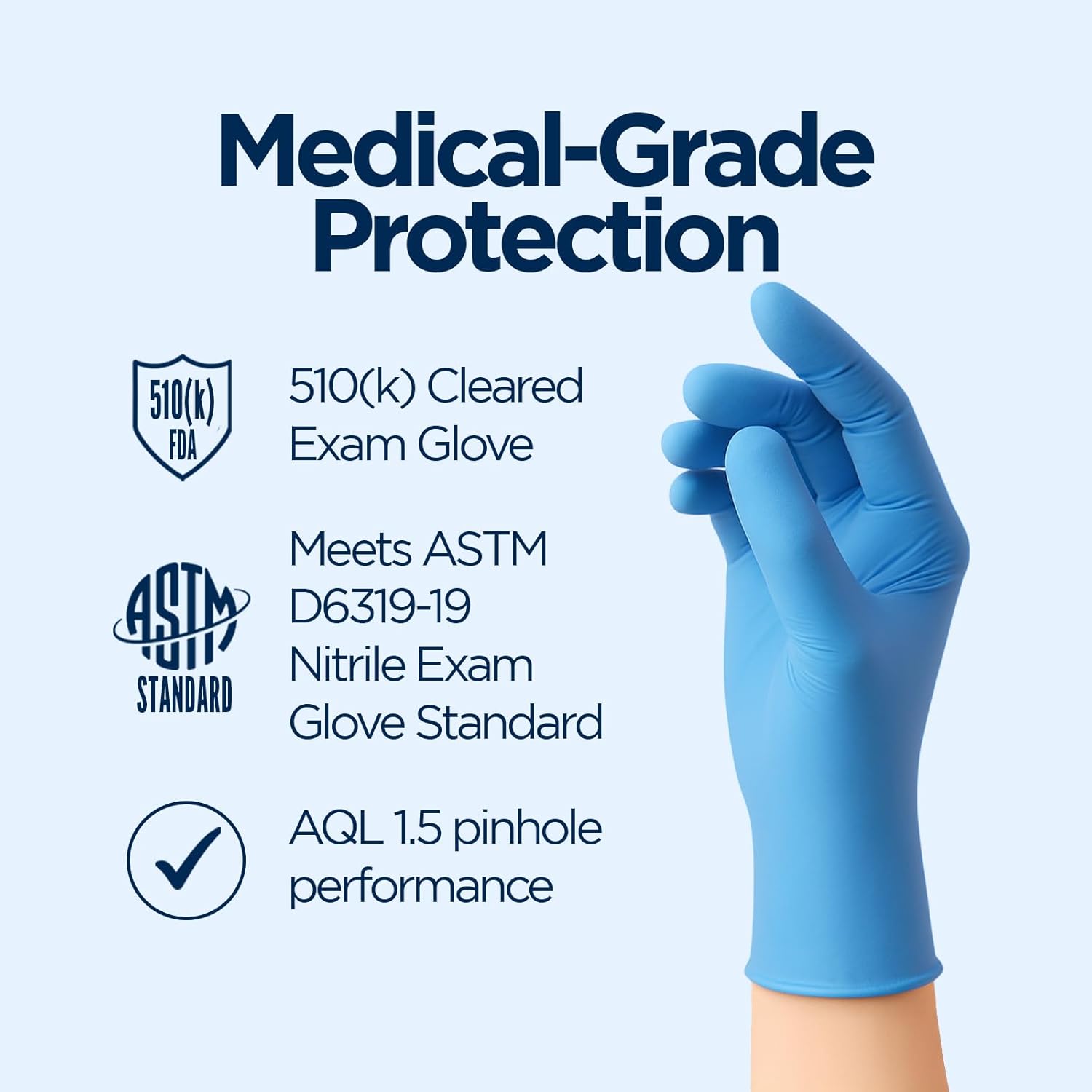 Медицинские нитриловые смотров – обзор и цена Exam Glove Nitrile