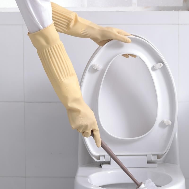 Длинные многоразовые резиновые – обзор и цена Dish Glove Rubber
