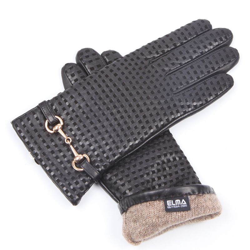 Перчатки из натуральной кожи,  – обзор и цена Wool Glove Lined