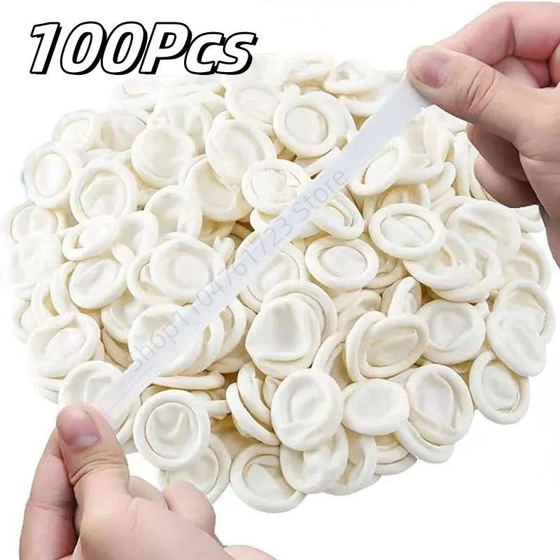 100 шт. одноразовых резиновых  – обзор и цена Latex Disposable Glove