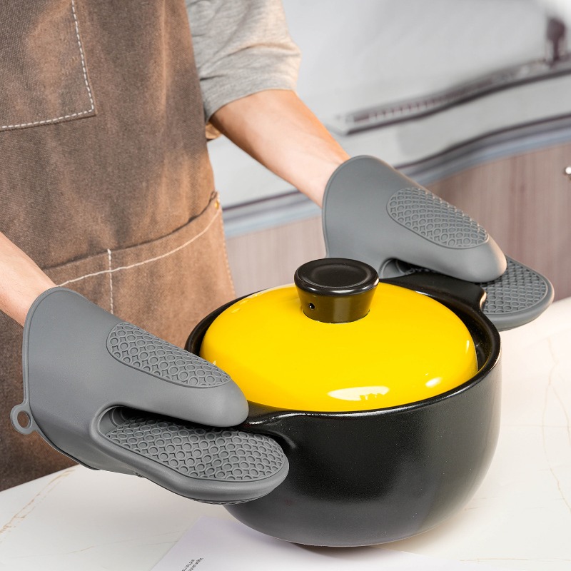Утолщенные силиконовые прихват – обзор и цена Oven Mitt Silicone