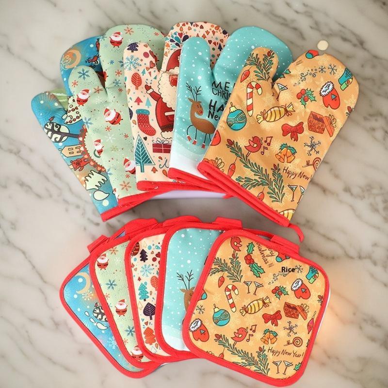 Рождественские перчатки для ду – обзор и цена Oven Mitt Silicone