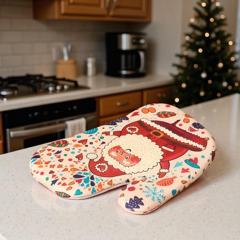 Рождественские перчатки для ду – обзор и цена Oven Mitt Silicone