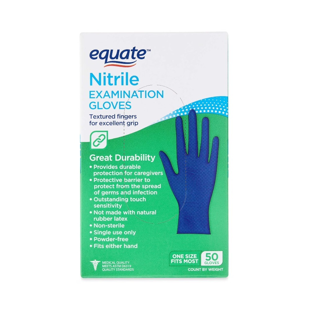 Нитриловые смотровые перчатки  – обзор и цена Exam Glove Nitrile