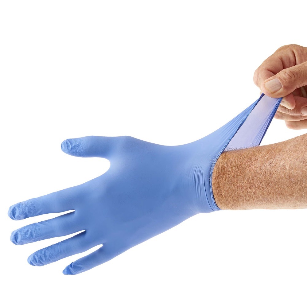 Нитриловые смотровые перчатки  – обзор и цена Exam Glove Nitrile