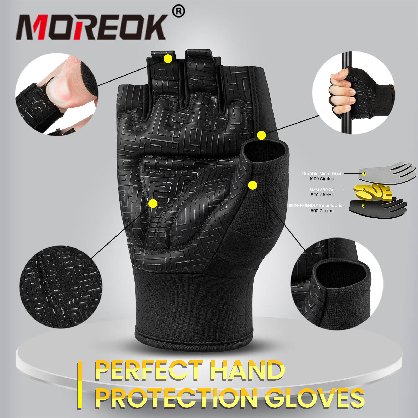 Спортивные перчатки для мужчин – обзор и цена Workout Glove Gym