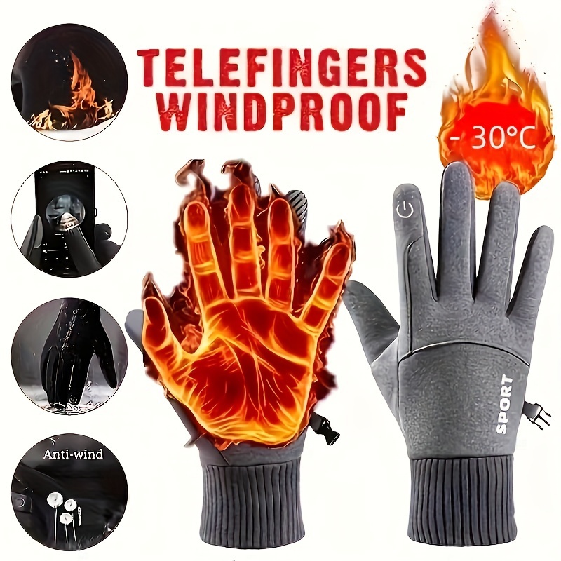 Зимние велосипедные перчатки,  – обзор и цена Ski Glove Waterproof