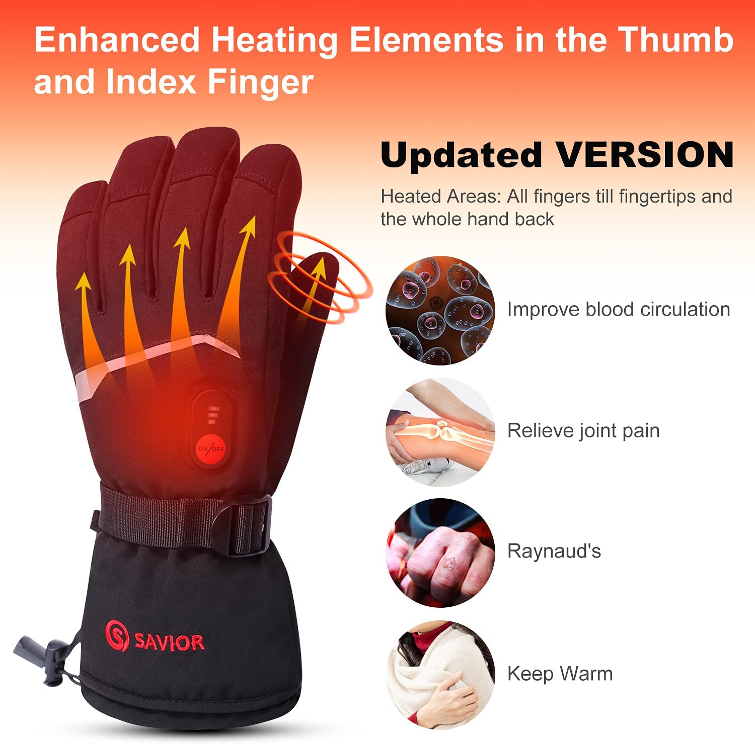 Зимние перчатки с подогревом « – обзор и цена Heat Resistant Glove