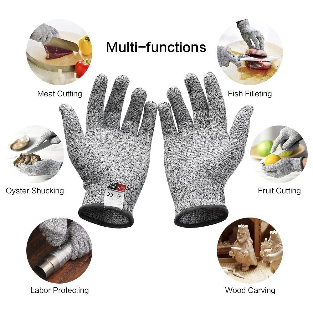 Перчатки защитные от порезов и – обзор и цена Cut Resistant Glove
