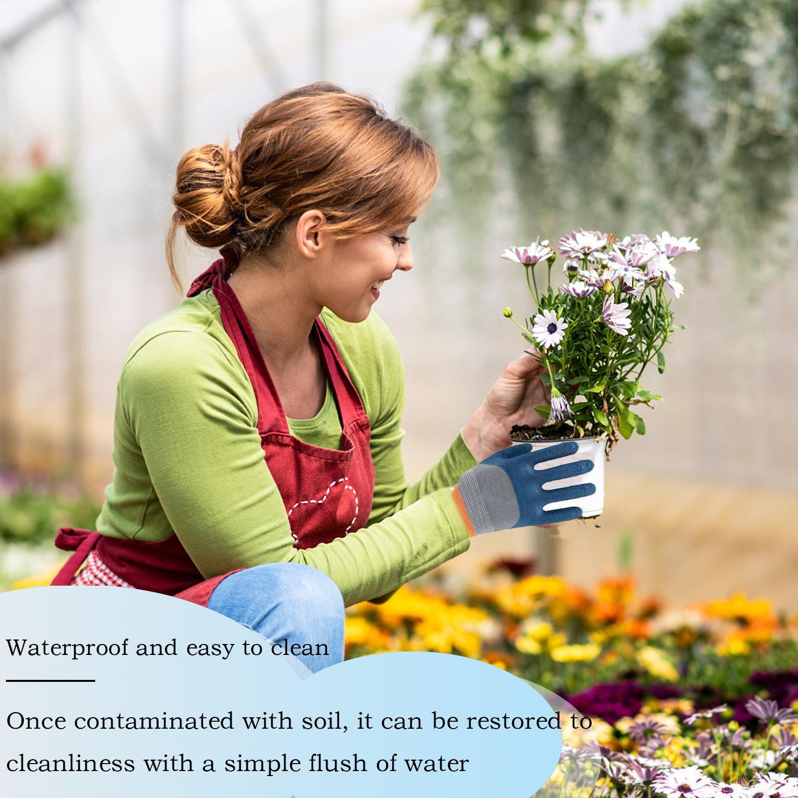 Садовые перчатки из латекса, в – обзор и цена Gardening Glove Waterproof