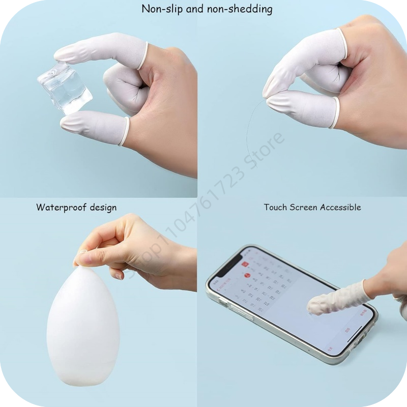100 шт. одноразовых резиновых  – обзор и цена Latex Disposable Glove