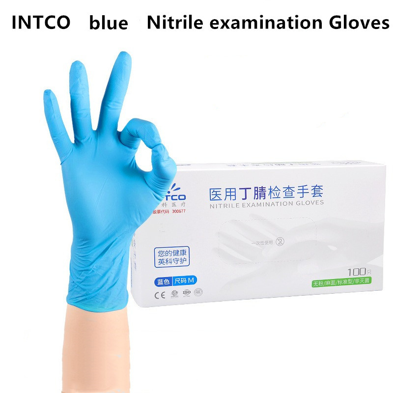 100% нитриловые перчатки, черн – обзор и цена Exam Glove Nitrile