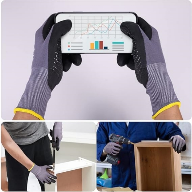 Защитные рабочие перчатки из м – обзор и цена Nitrile Mechanic Glove