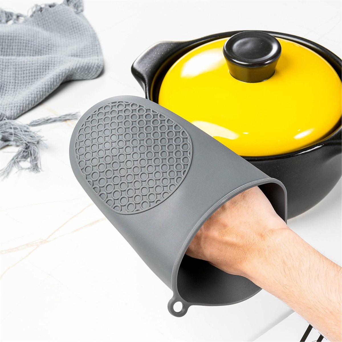 2 пары термостойких силиконовы – обзор и цена Oven Mitt Silicone