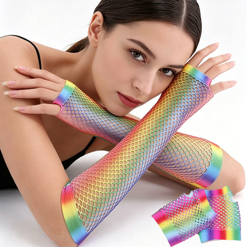 Пара женских длинных перчаток- – обзор и цена Fingerless Glove Knit
