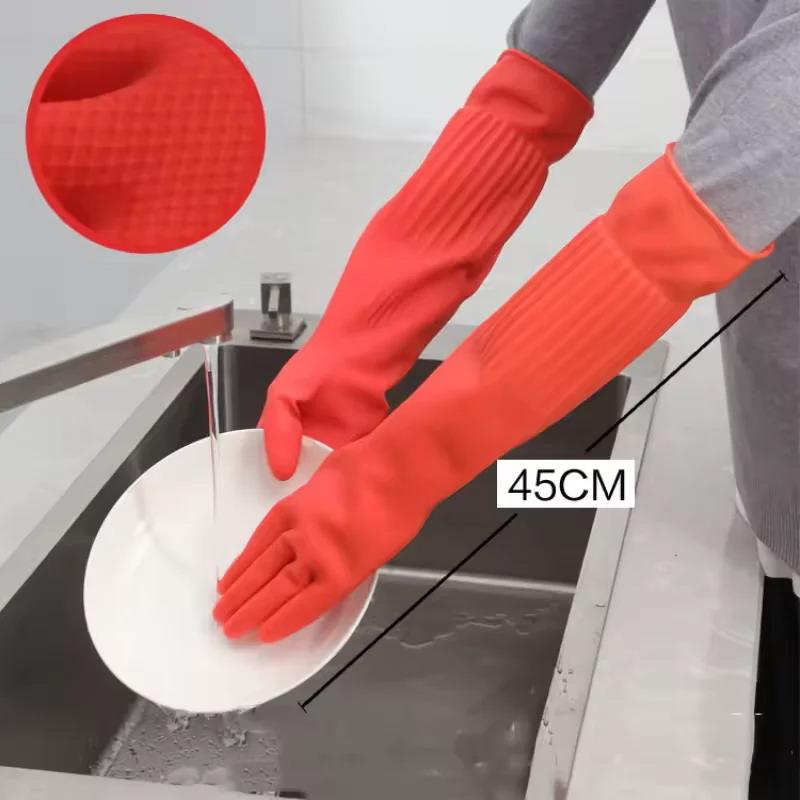 Длинные многоразовые резиновые – обзор и цена Rubber Glove Cleaning