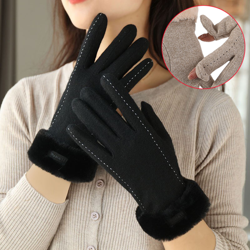 Женские зимние перчатки с отки – обзор и цена Wool Glove Lined
