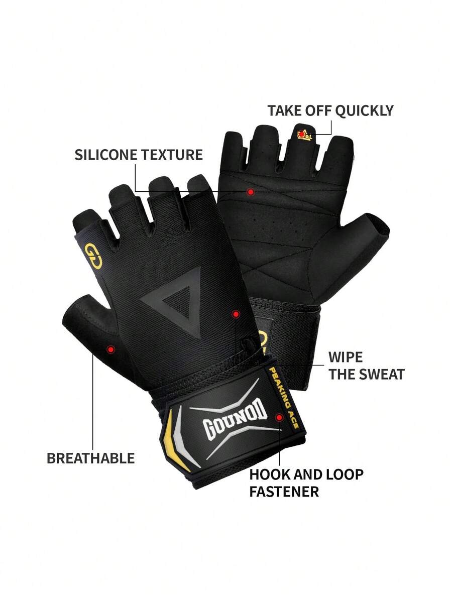 1 пара тяжелых спортивных перч – обзор и цена Workout Glove Gym