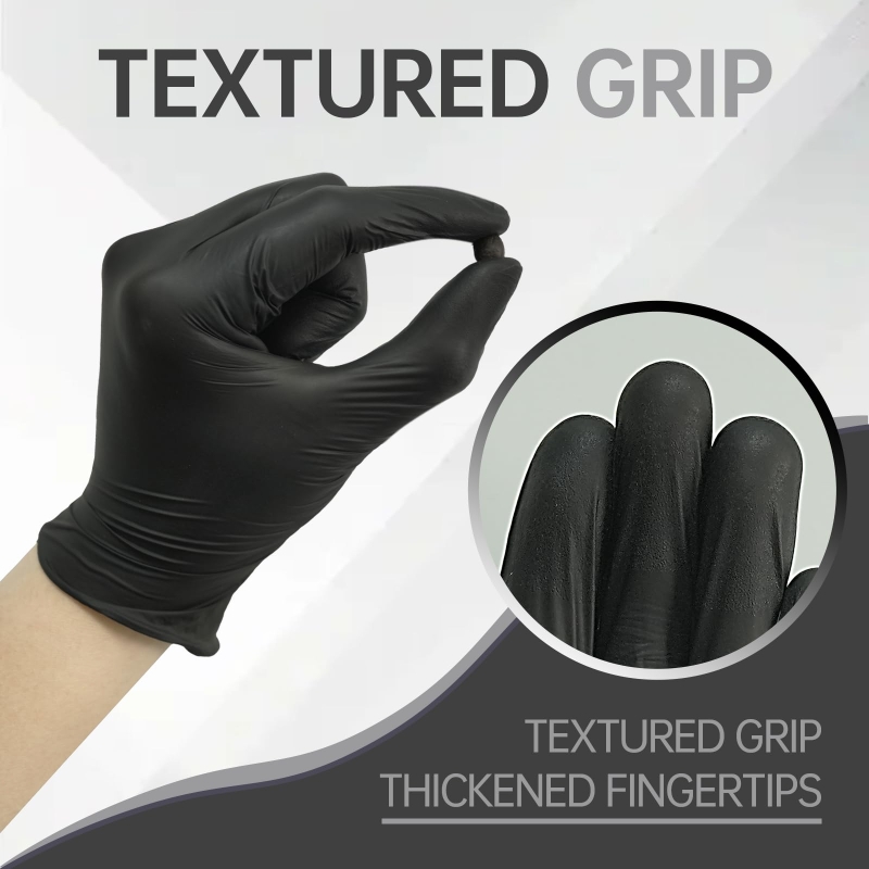 100 шт. черных нитриловых перч – обзор и цена Nitrile Mechanic Glove