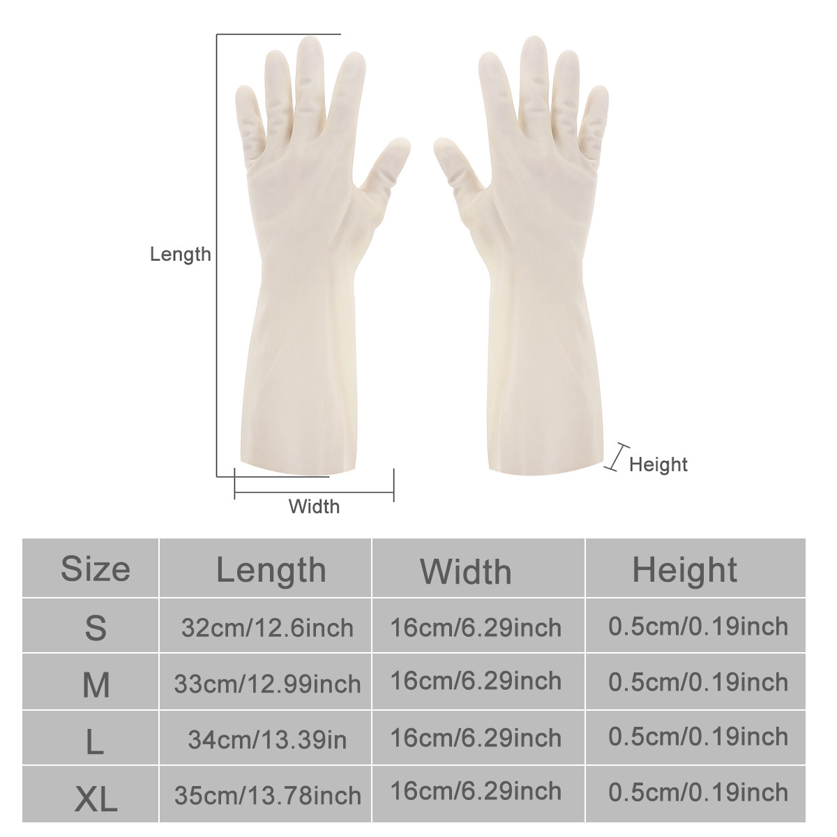 1 пара водонепроницаемых дышащ – обзор и цена Dish Glove Rubber