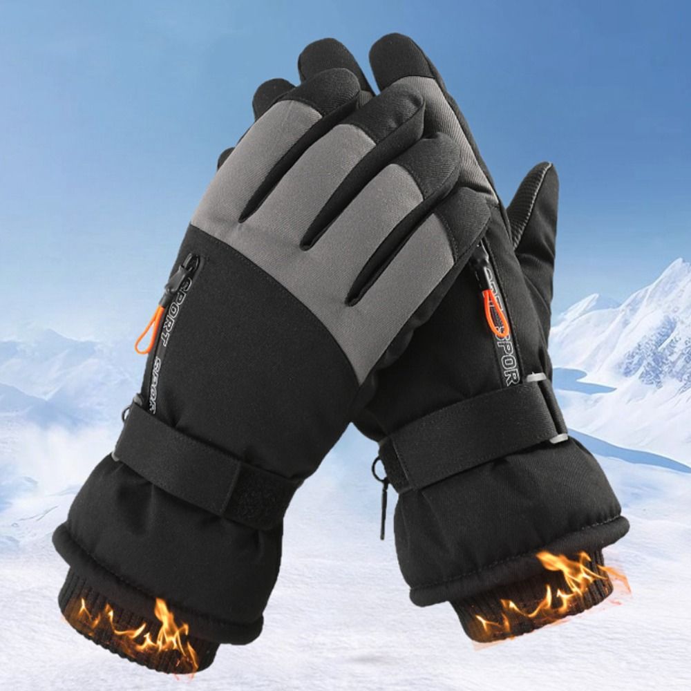 Ветрозащитные зимние теплые пе – обзор и цена Ski Glove Waterproof