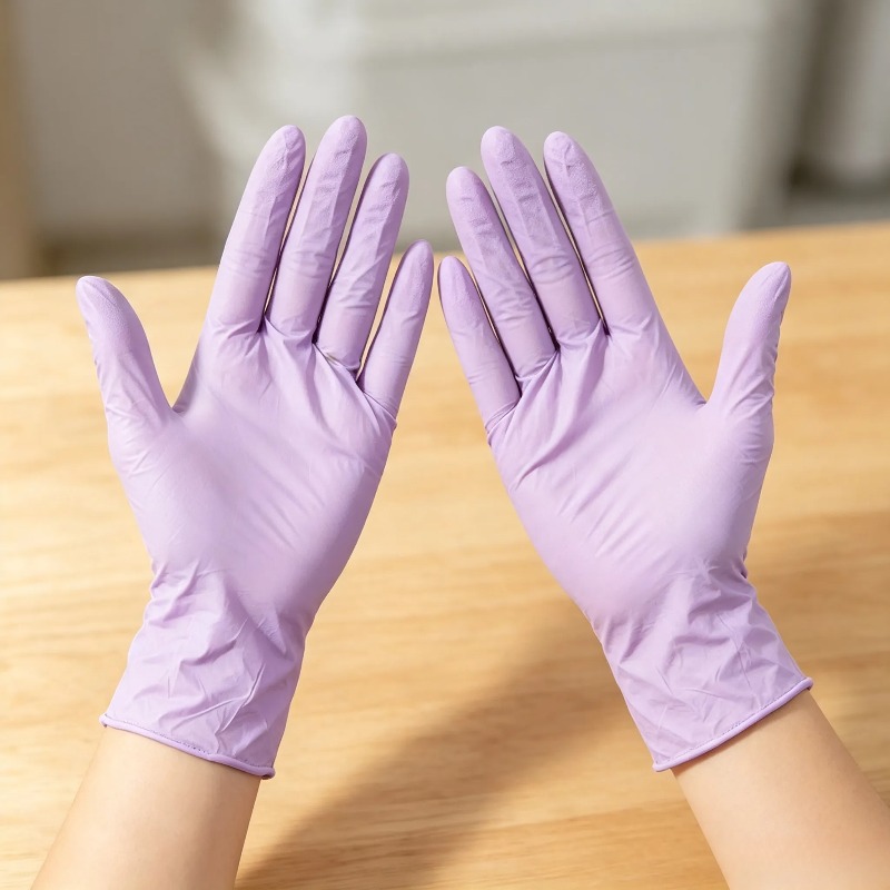 50 шт. одноразовых нитриловых  – обзор и цена Exam Glove Nitrile